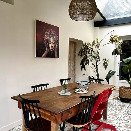 Maison Du Bois Hardy 10pers/jardin/parking 別荘
