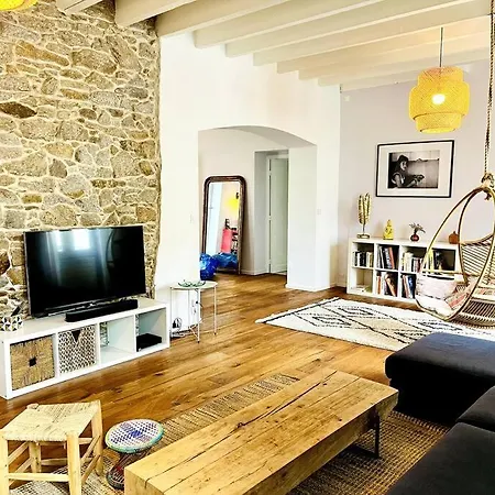 別荘 Maison Du Bois Hardy 10pers/jardin/parking *